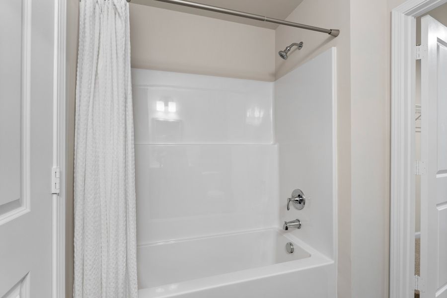 Close-up of interior finishes inside a home in Reserve at Mill Creek, Columbia (Image 20).