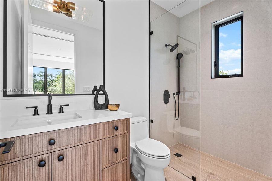 Furnished interior view inside a new home in , South Miami (Image 30).