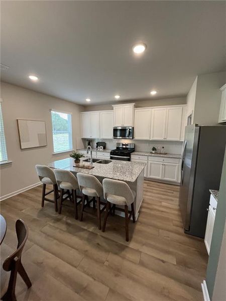 Furnished interior view inside a new home in Kingsmere Estates, Loganville (Image 14).