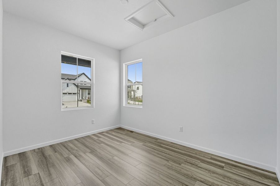 Spacious, unfurnished interior of a new home in The Town Collection at Independence, Elizabeth (Image 10).