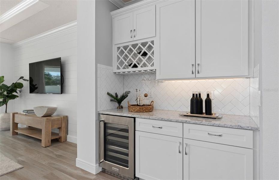 Furnished interior view inside a new home in Del Webb Sunbridge, St. Cloud (Image 7).