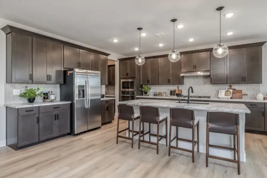 Furnished interior view inside a new home in The Grove at El Cidro, Goodyear (Image 10).