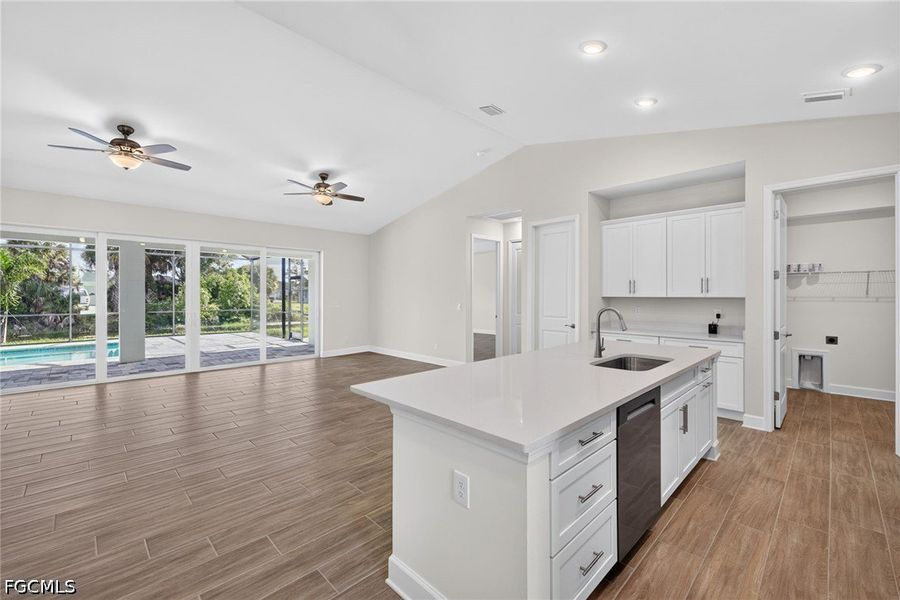 Furnished interior view inside a new home in Cape Coral, Cape Coral (Image 10). Furnished interior view inside a new home in Cape Coral, Cape Coral (Image 10).