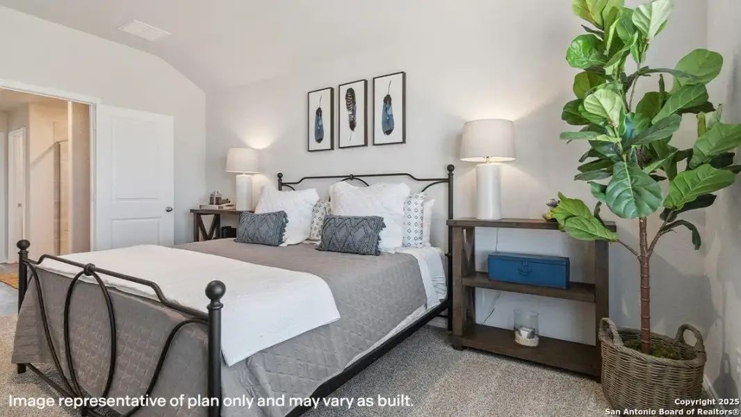 Furnished interior view inside a new home in , San Antonio (Image 37).