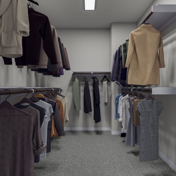 Representative interior finishes for a home built from the Fieldstone by Tri Pointe Homes in Lariat, Liberty Hill (Image 20).