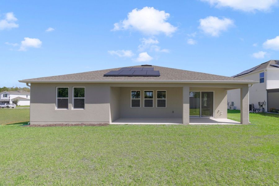 Exterior details and patio area of a home in Acuera Estates, Apopka (Image 3). Exterior details and patio area of a home in Acuera Estates, Apopka (Image 3).