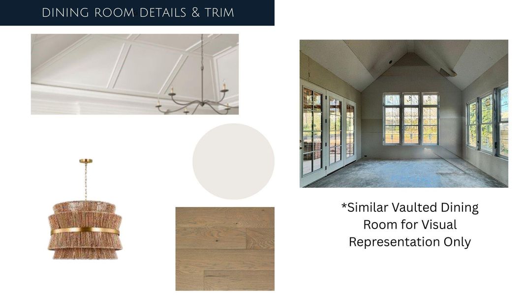 Dining Room *Provided for Visual representation Only