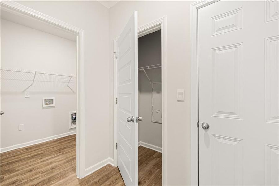 Spacious, unfurnished interior of a new home in Kingston Ranch at Lake Oconee, Buckhead (Image 16). Spacious, unfurnished interior of a new home in Kingston Ranch at Lake Oconee, Buckhead (Image 16).