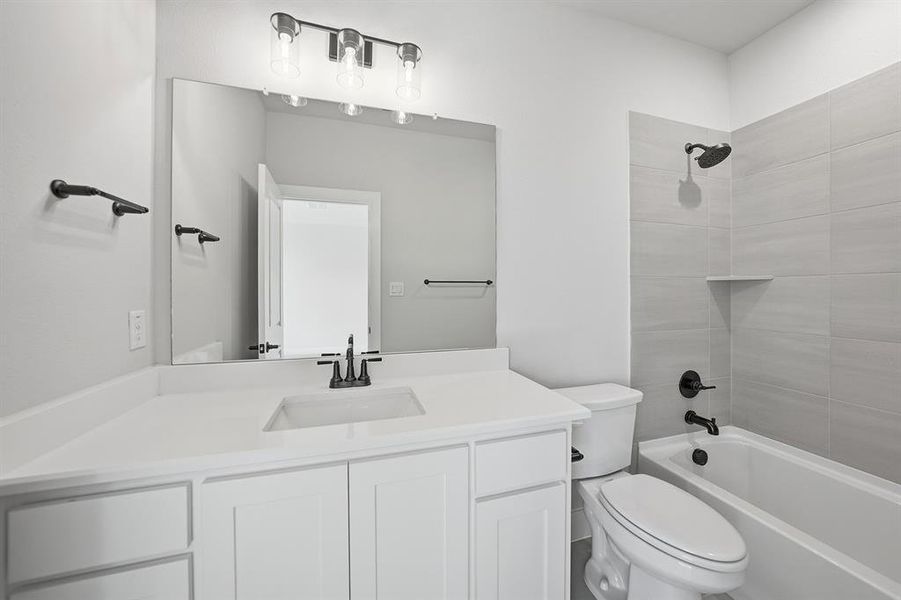 Furnished interior view inside a new home in , Prosper (Image 5).