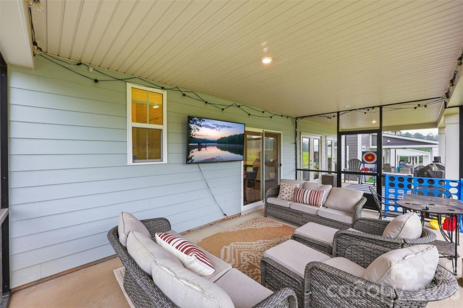 Exterior details and patio area of a home in Lakeside Glen, York (Image 23). Exterior details and patio area of a home in Lakeside Glen, York (Image 23).