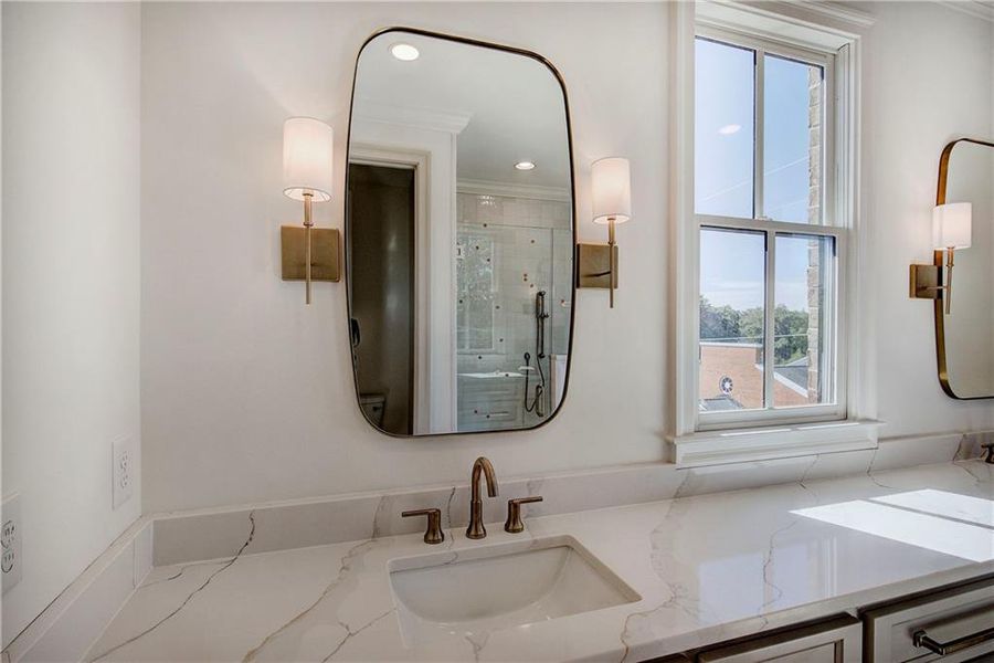 Furnished interior view inside a new home in , Cartersville (Image 6).