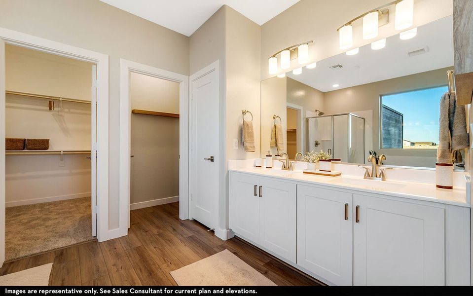 Representative furnished interior of a home built from the Tempe by CastleRock Communities in Rancho Mirage, Maricopa (Image 22).