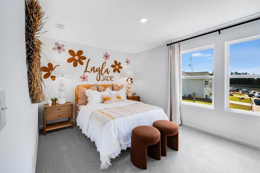 Furnished interior view inside a new home in Heritage River, Euharlee (Image 24).