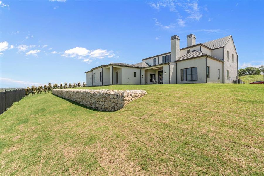 Exterior details and patio area of a home in , Fort Worth (Image 28).