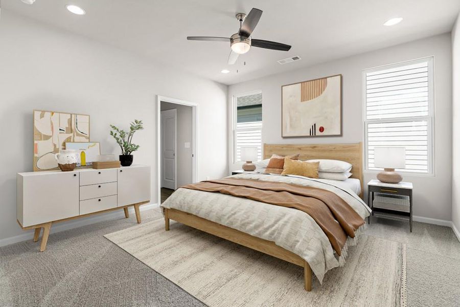 Furnished interior view inside a new home in Harmony, Auburn (Image 5). Furnished interior view inside a new home in Harmony, Auburn (Image 5).