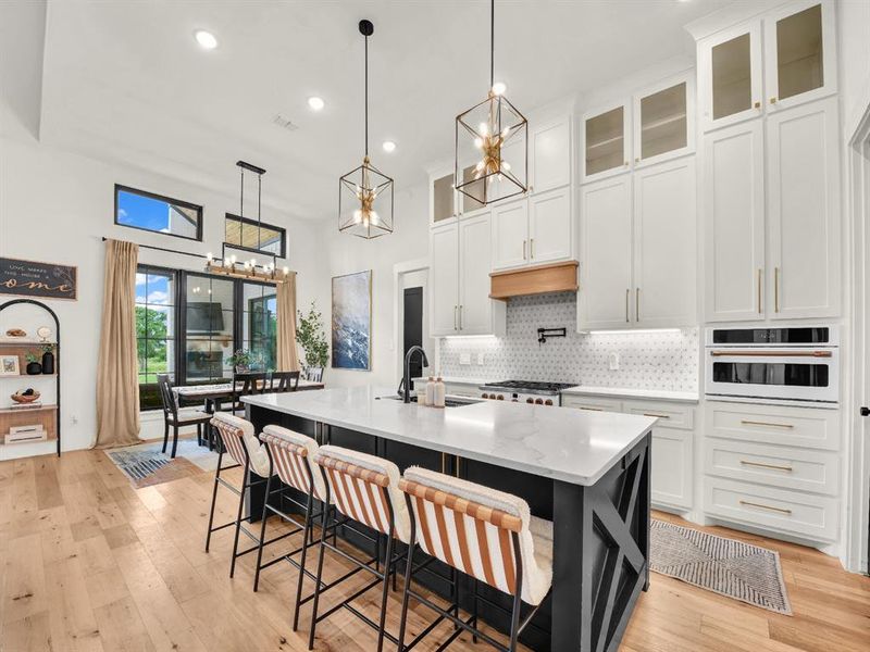 Furnished interior view inside a new home in , Aledo (Image 11).