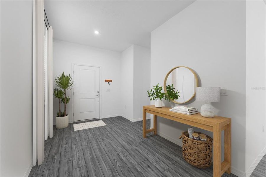 Furnished interior view inside a new home in Wynnstone, Davenport (Image 5).