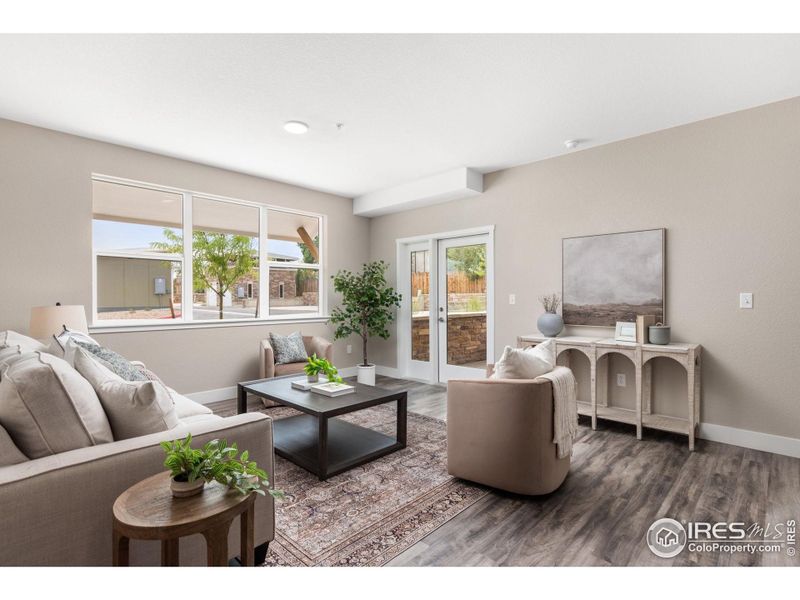 Furnished interior view inside a new home in , Lafayette (Image 5).