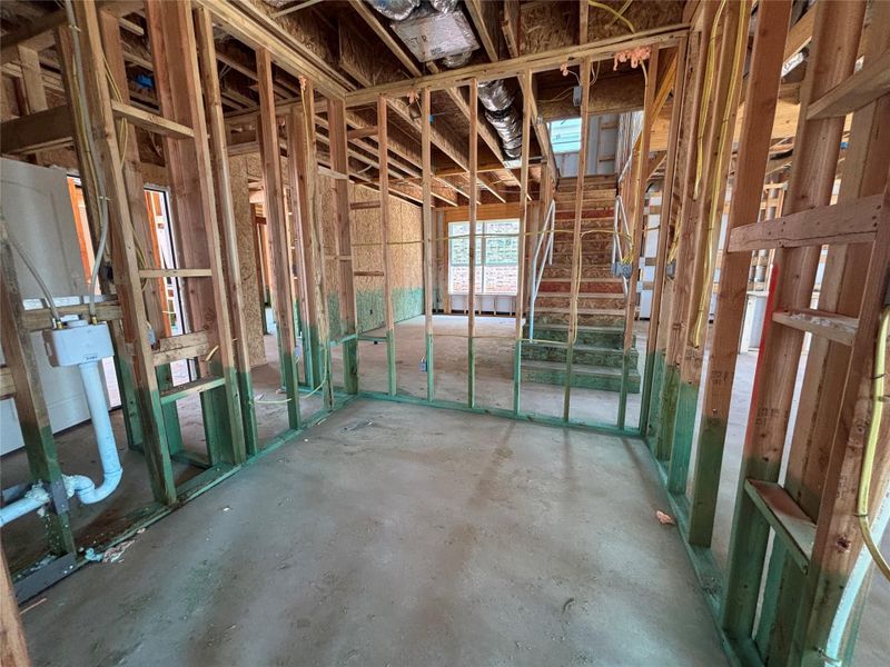 Spacious, unfurnished interior of a new home in Berry Creek Highlands, Georgetown (Image 23). Spacious, unfurnished interior of a new home in Berry Creek Highlands, Georgetown (Image 23).