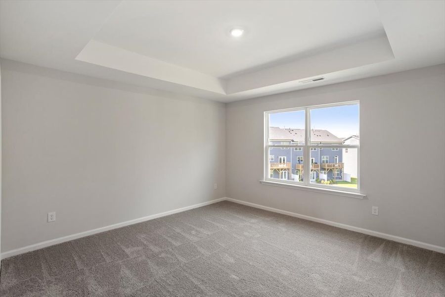 Spacious, unfurnished interior of a new home in Sweetbrier, Durham (Image 23).