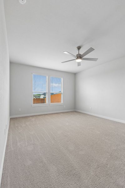 Primary Suite in the Winters home plan by Trophy Signature Homes – REPRESENTATIVE PHOTO