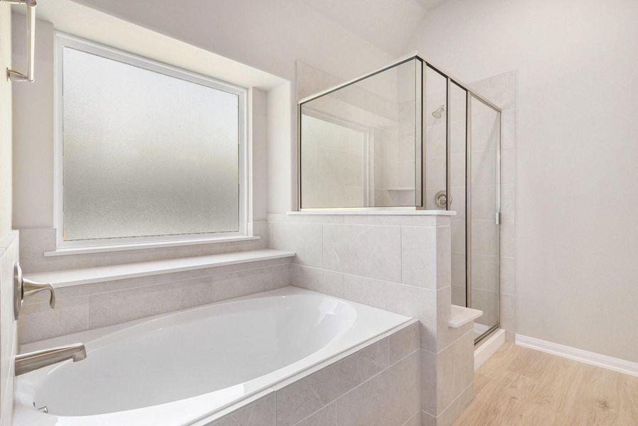 Furnished interior view inside a new home in , Bay City (Image 12).