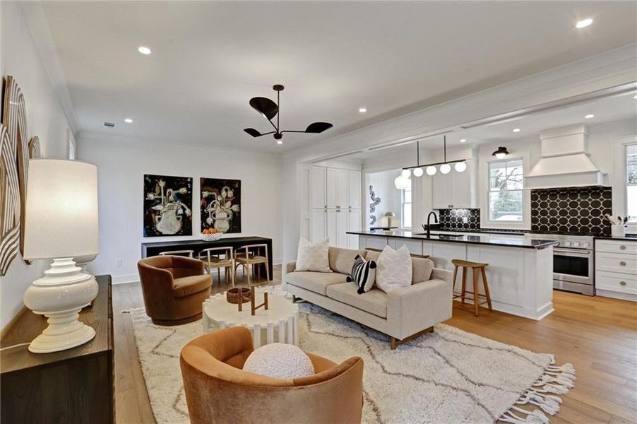 Furnished interior view inside a new home in , Gainesville (Image 15).