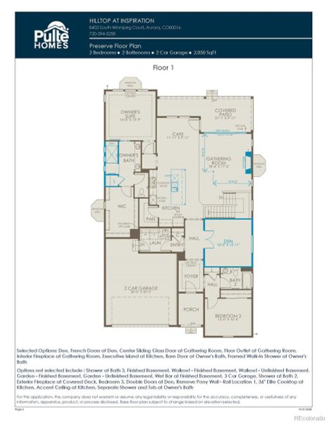 Main Level Floorplan