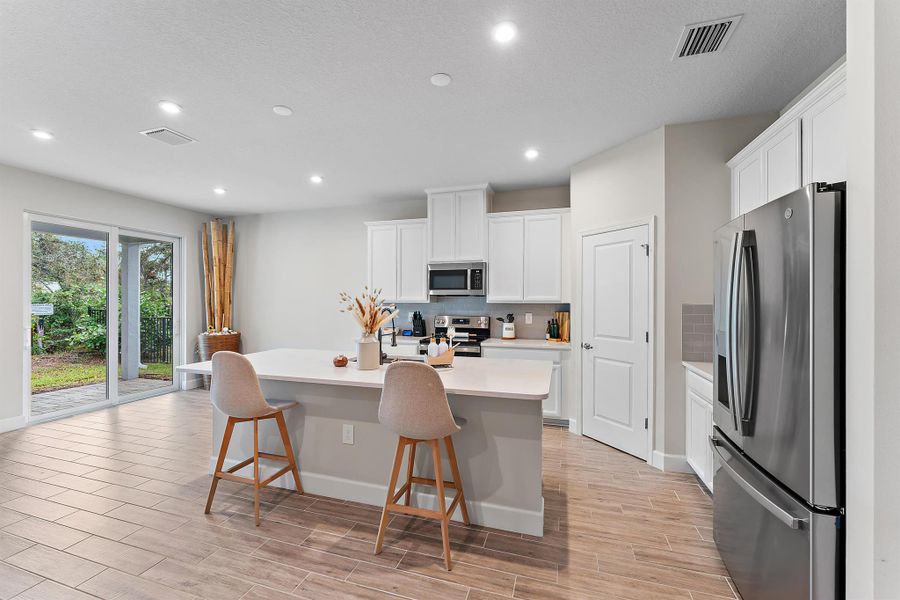 Furnished interior view inside a new home in Banyan Bay, Stuart (Image 65).