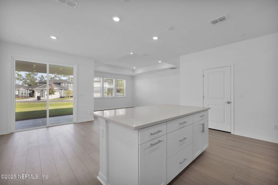 Furnished interior view inside a new home in Bradley Creek, Green Cove Springs (Image 10).