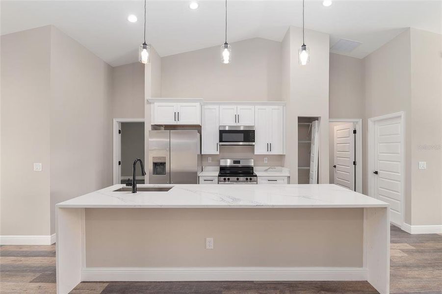 Furnished interior view inside a new home in , Citrus Springs (Image 8).