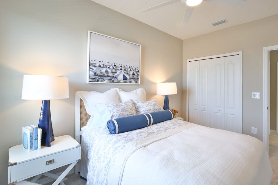 Furnished interior view inside a new home in Palm Grove, Lakewood Ranch (Image 27).