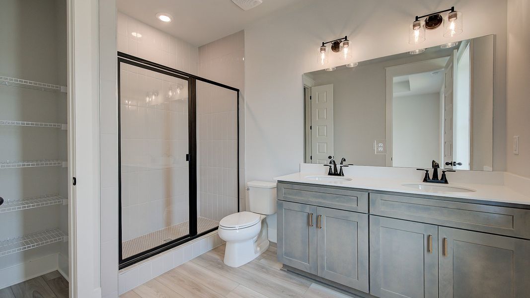 Furnished interior view inside a new home in Barrett Pointe, Kennesaw (Image 18).