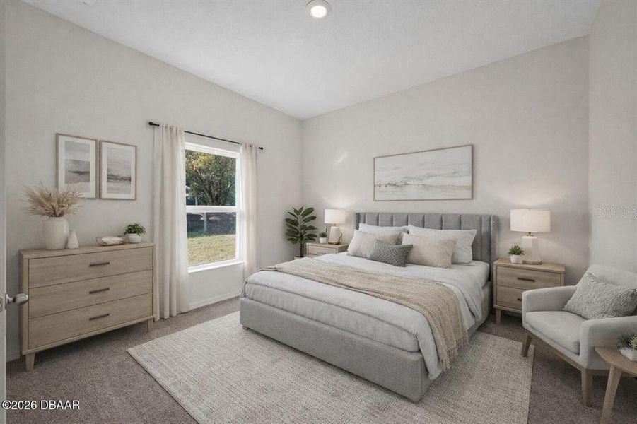 Furnished interior view inside a new home in , Deltona (Image 11).