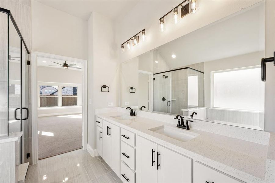Furnished interior view inside a new home in Anderson Crossing, Trenton (Image 11).