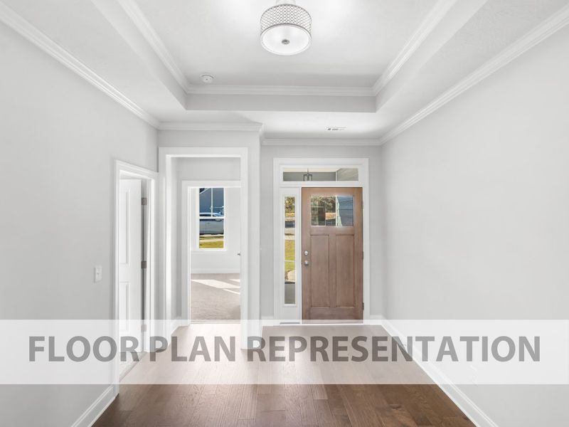 Entryway | Henley Plan by Ivey Homes