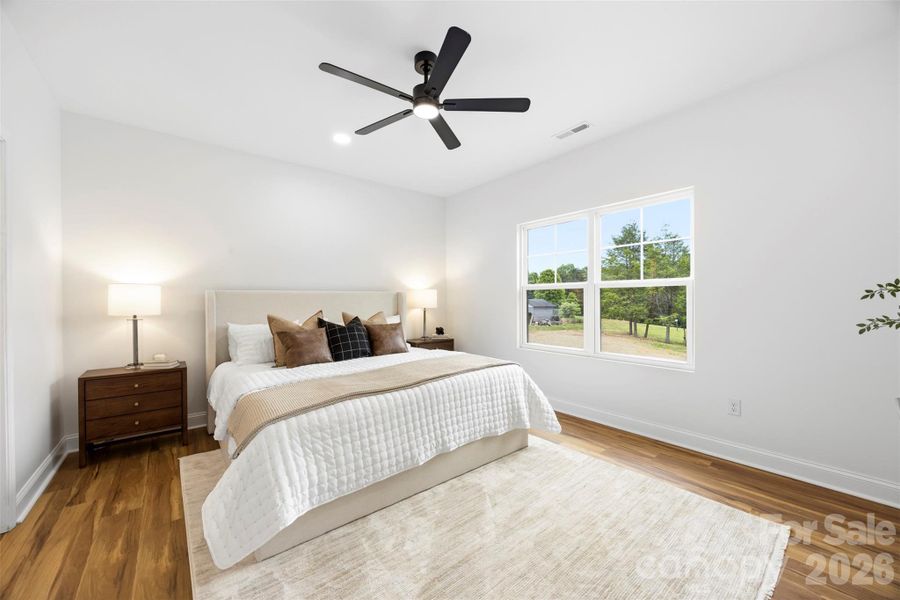 Furnished interior view inside a new home in , Connelly Springs (Image 16).