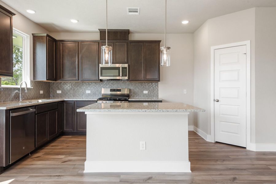 Furnished interior view inside a new home in , Brenham (Image 7).