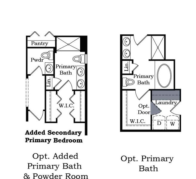 2D floor plan layout for the The Meadow by Norfolk Homes in The Meadows of Encore at Heritage Woods, Dexter, MI (Image 5).