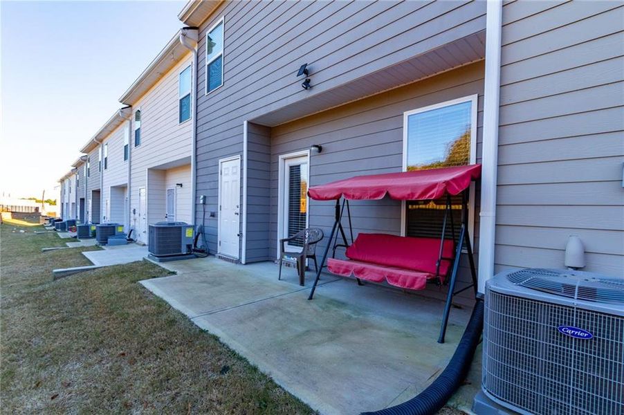 Exterior details and patio area of a home in , Decatur (Image 23). Exterior details and patio area of a home in , Decatur (Image 23).