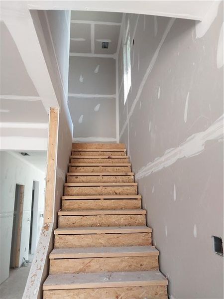 In-progress construction of a new home in Terraces at Paravel, Acworth, GA (Image 27).