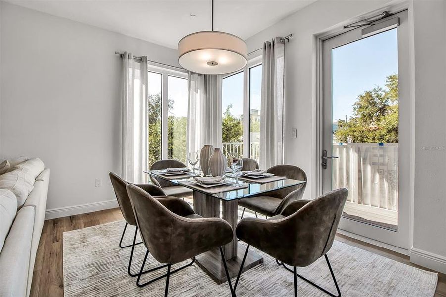 Furnished interior view inside a new home in Castille Urbana, St. Petersburg (Image 34).