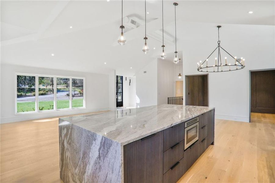 Furnished interior view inside a new home in , Atlanta (Image 11).