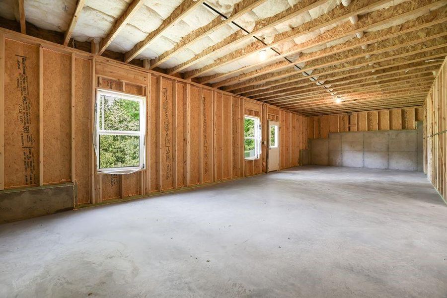 Spacious, unfurnished interior of a new home in Falls Creek, Flowery Branch (Image 16). Spacious, unfurnished interior of a new home in Falls Creek, Flowery Branch (Image 16).