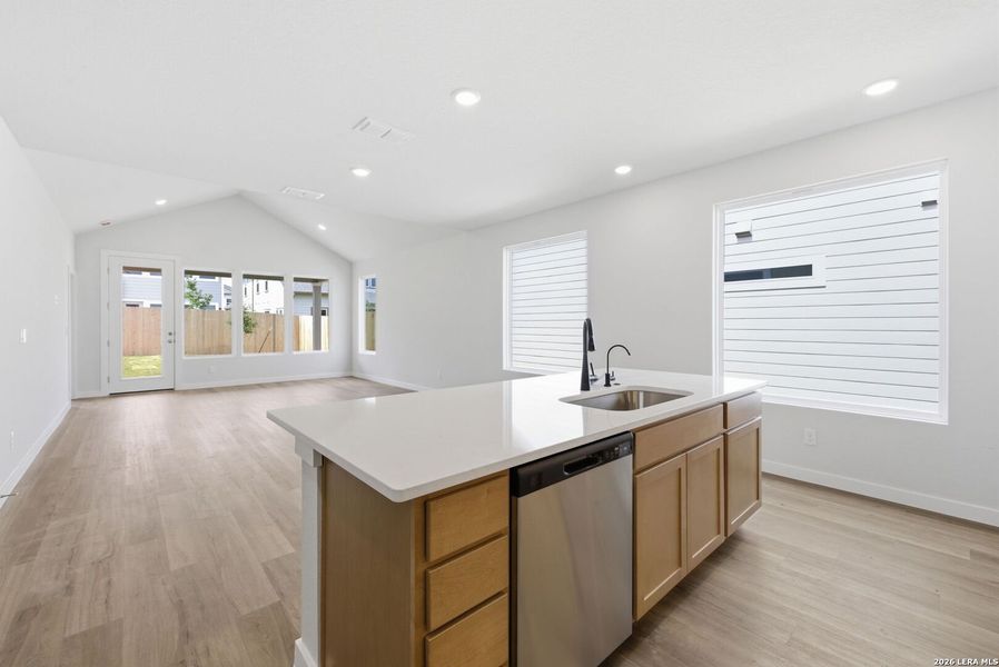 Furnished interior view inside a new home in Talley Fields, San Antonio (Image 15).