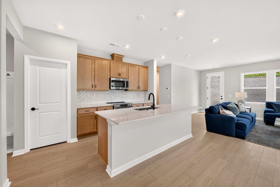 Furnished interior view inside a new home in Millstone, Cramerton (Image 9).
