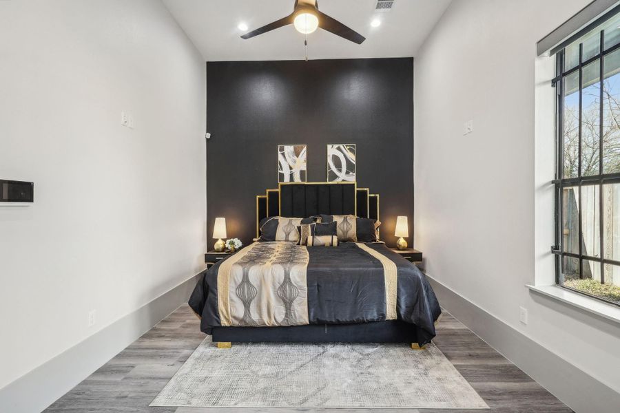 Furnished interior view inside a new home in , Houston (Image 23).