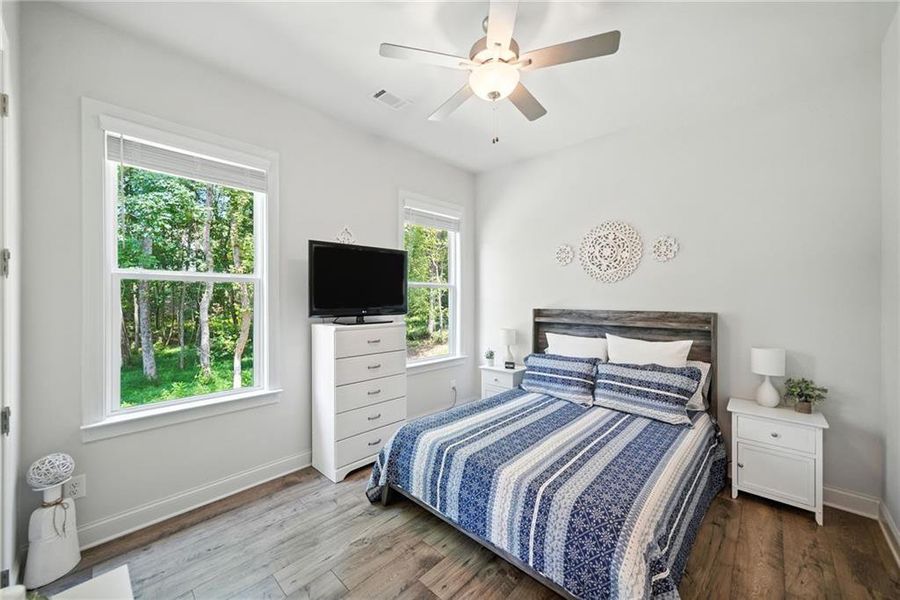 Furnished interior view inside a new home in , Ellijay (Image 17).