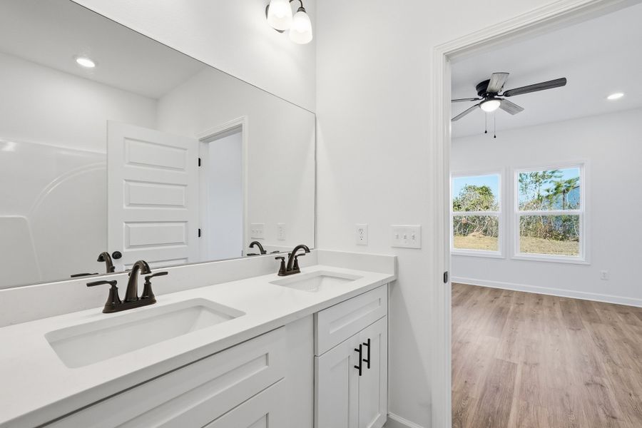 Furnished interior view inside a new home in Southern Day Chateau, Baker (Image 7).