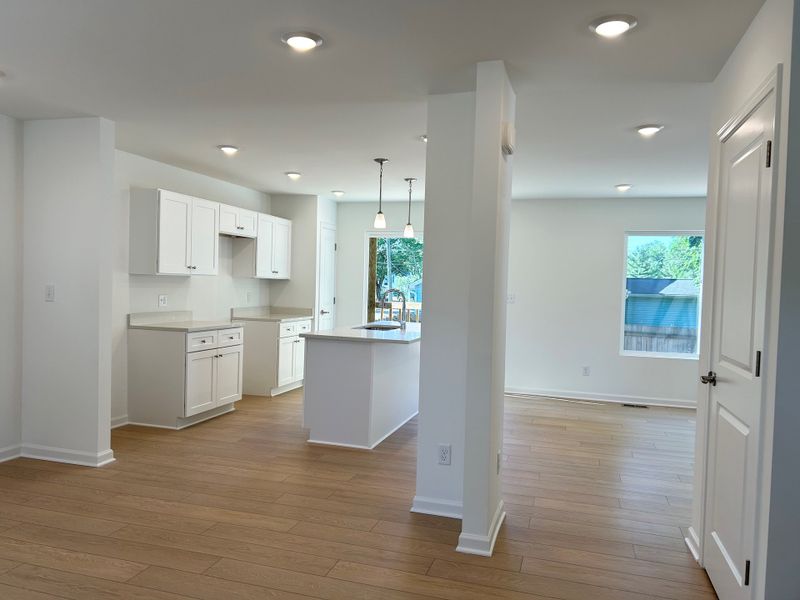 Representative unfurnished interior of a home built from the The Lexington II by Norfolk Homes in Individual Homes - Jackson County, Jackson (Image 15). Representative unfurnished interior of a home built from the The Lexington II by Norfolk Homes in Individual Homes - Jackson County, Jackson (Image 15).